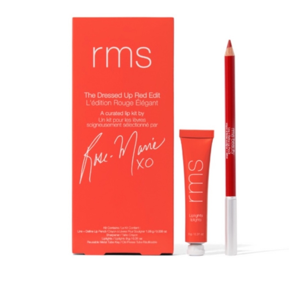 RMS Beauty Lip Kit The Dressed Up Red Edit